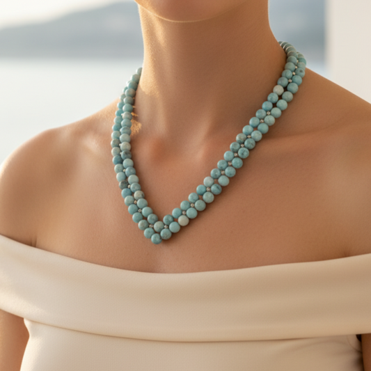 Lifestyle collana larimar