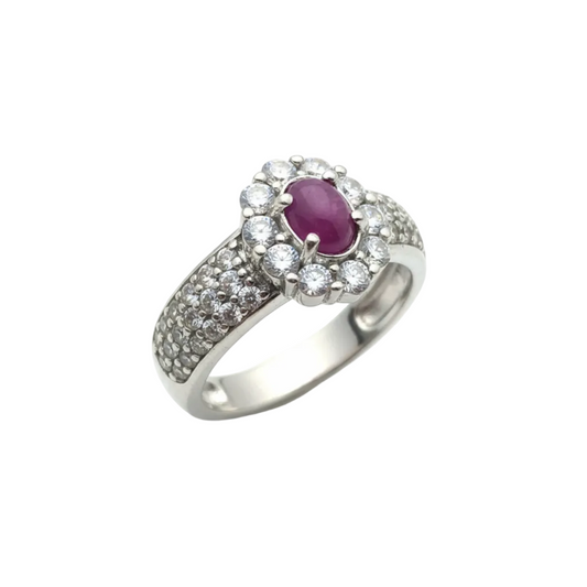 Anello alzato a tre quarti