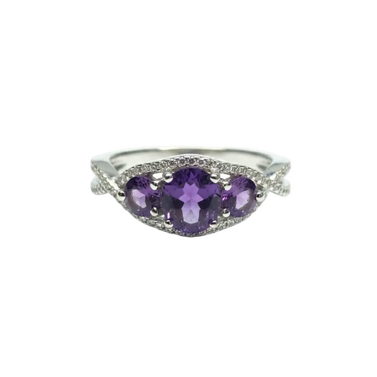 Anello ametiste trilogy - frontale