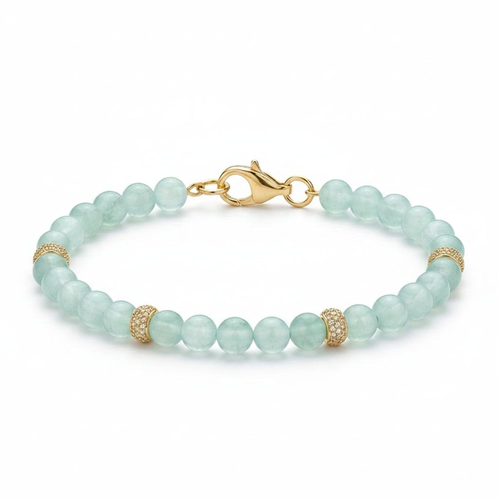 Bracciale acquamarina