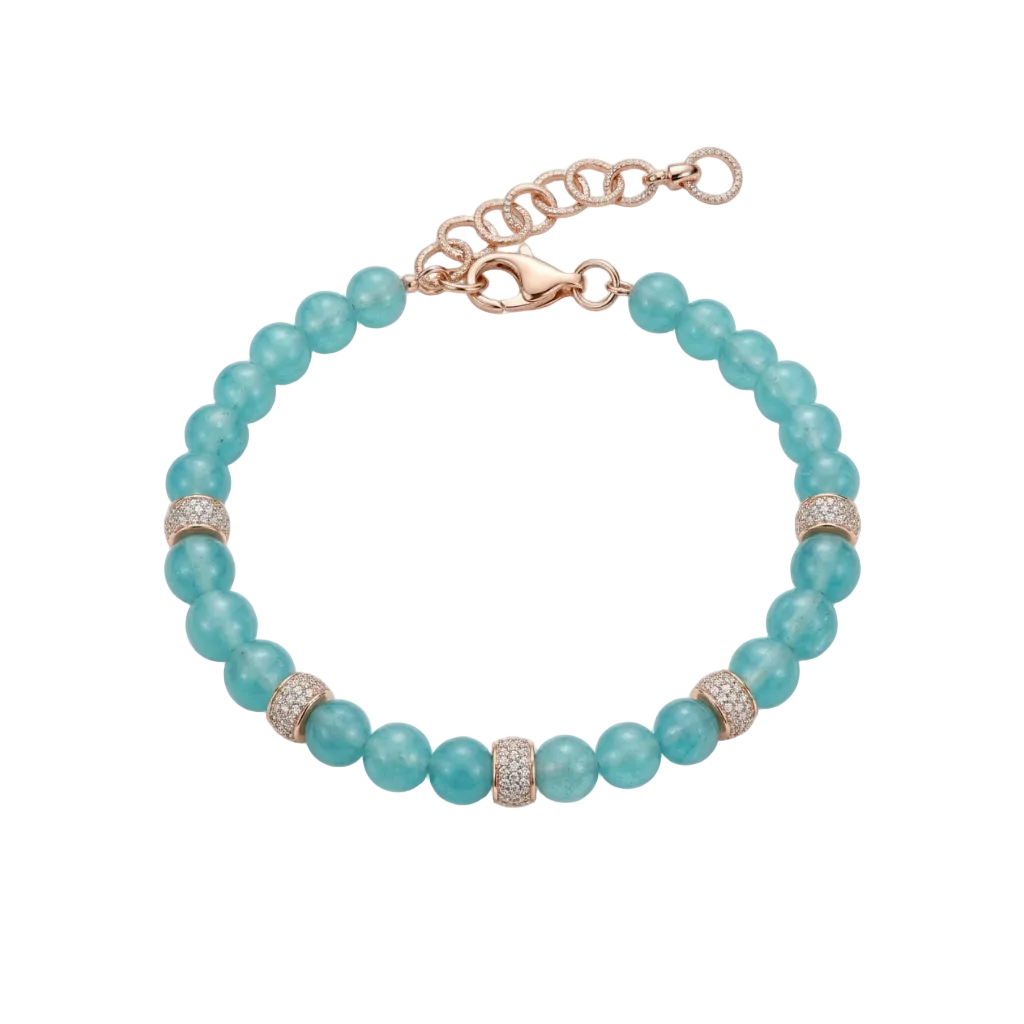 Bracciale amazzonite circolare — Gabriel Milano