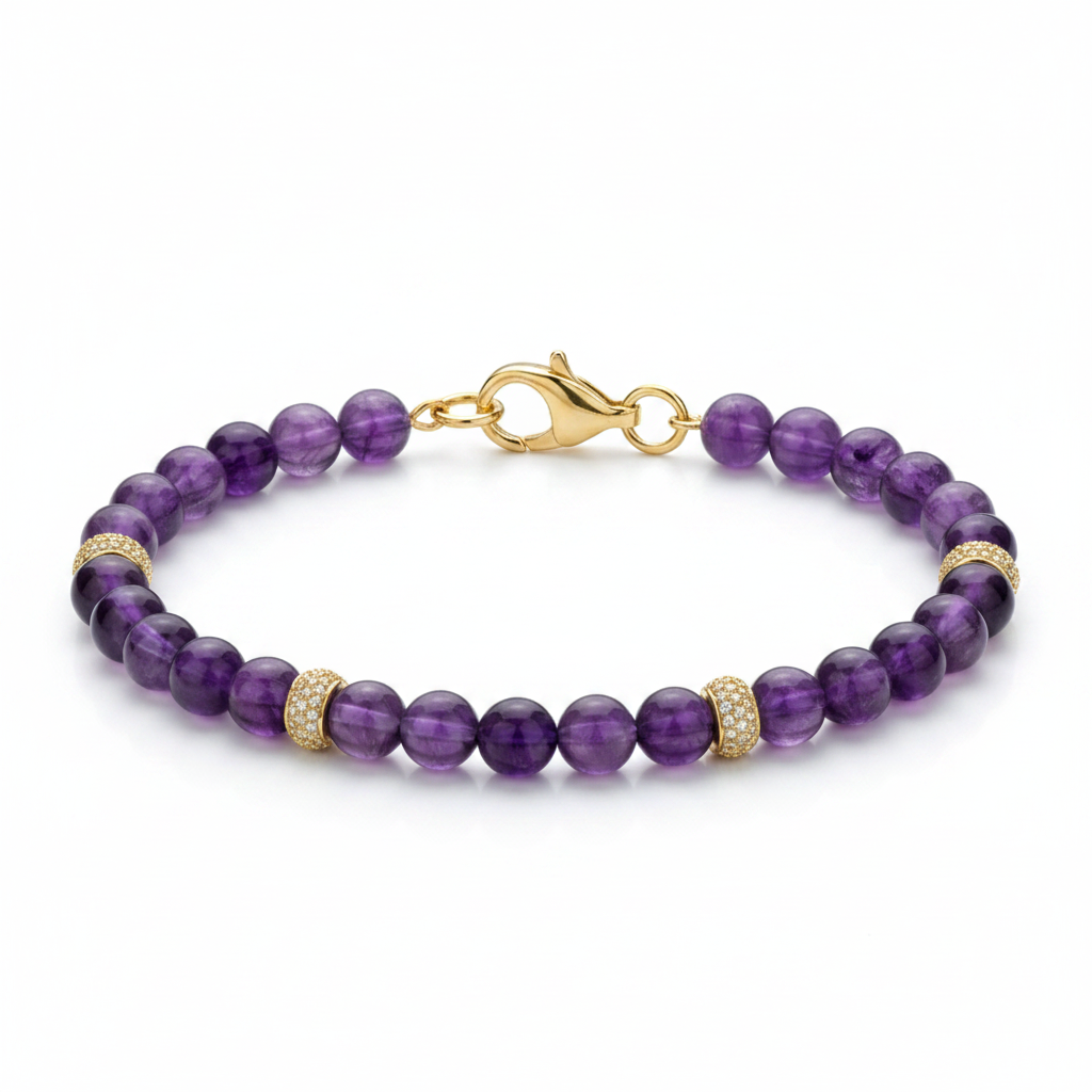 Bracciale ametista