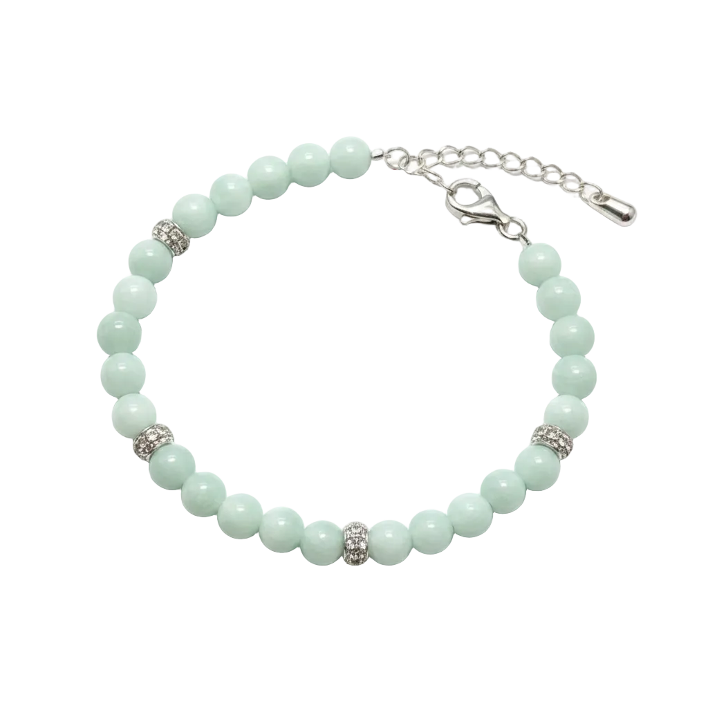 Bracciale larimar circolare — Gabriel Milano