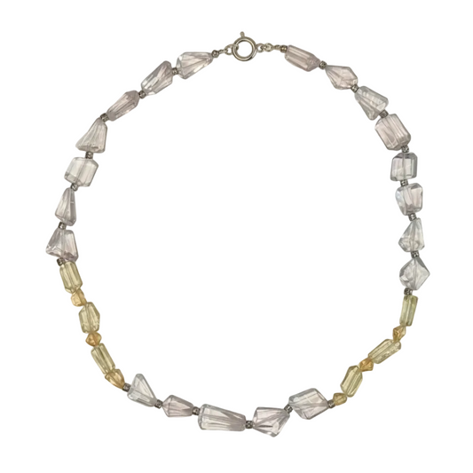 Collana con chiusura a salvagente in argento