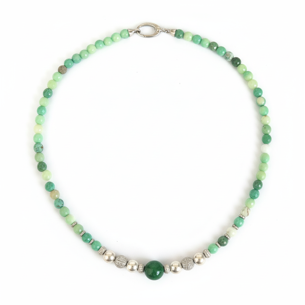 Collana Crisoprasio Giada - foto prodotto