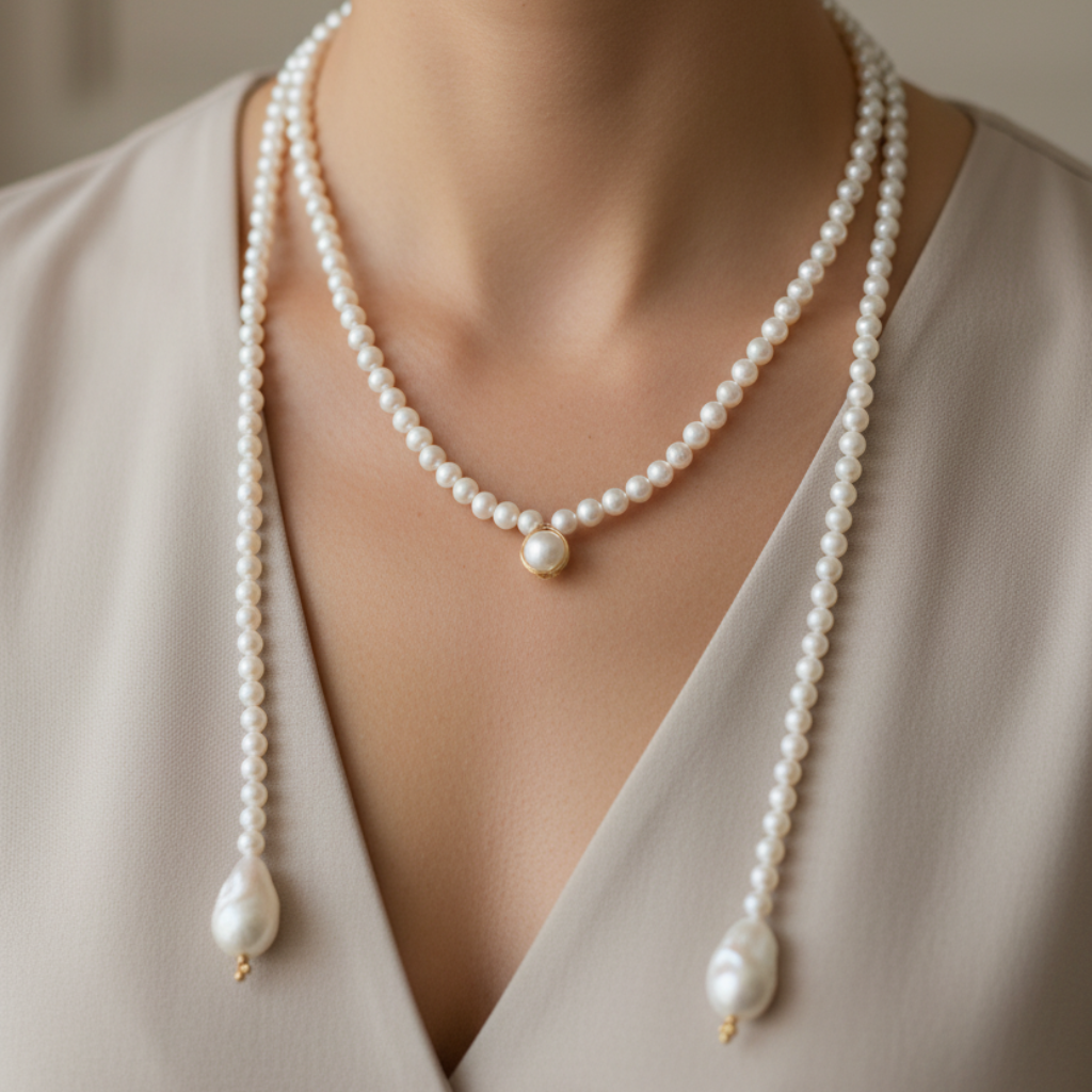 Collana lariat lifestyle più corta