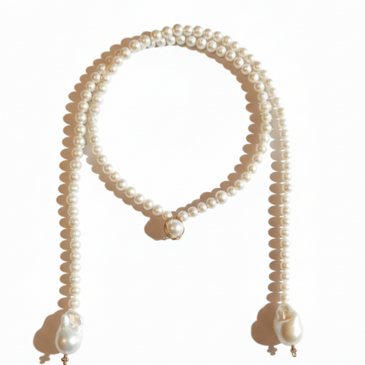 Collana lariat sfondo bianco 1:1