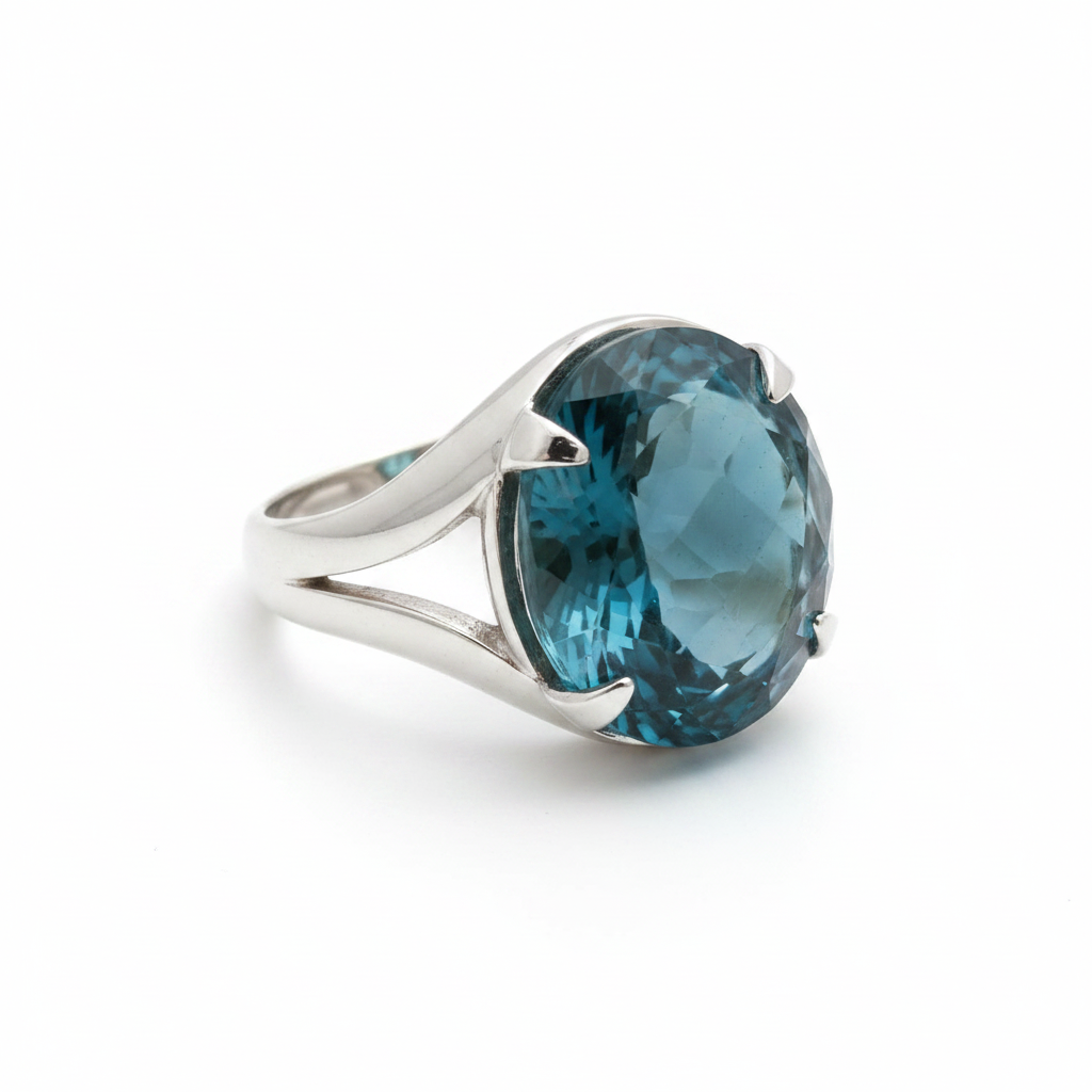 Topazio London Blue briolette pos1