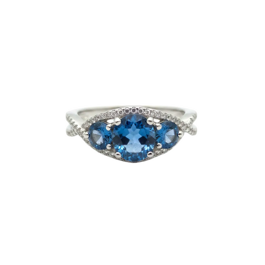 Topazio Swiss Blue - frontale